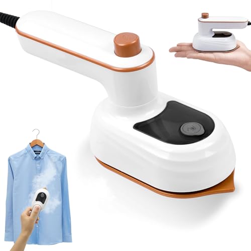 Idota Dampfbügeleisen Mini, Reise Bügeleisen Faltbares,Reisebügeleisen...