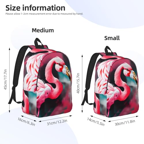 Sac à dos flamant rose idéal pour vos randonnées et week-ends - 4