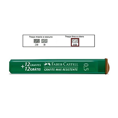 MINE 0,5mm HB FABER CASTELL 12mine GRAFITE