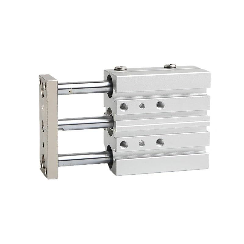 Cilindro de guía compacto TCM12 con neumática de aire y carrera de 20mm 5