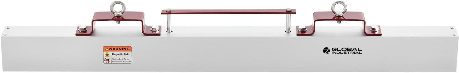 Global Industrial 48"W Hang-Type Magnetic Sweeper With Forklift Hanger