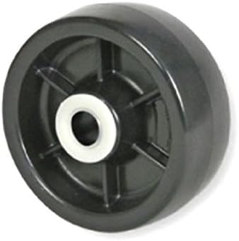 Colson 5" x 1-1/2" Polyolefin Wheel, with, 3/4" ID, [4-5-819], Black (One)