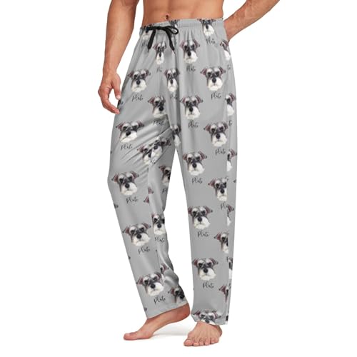 Custom Pajama Pants Pj's for Men & Women with Your Photo