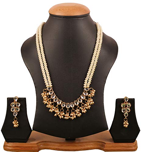 Image of Touchstone Indian Colorful Delicate Desire Traditional Exclusive Designer Jewellery Pendant Sets for Women
