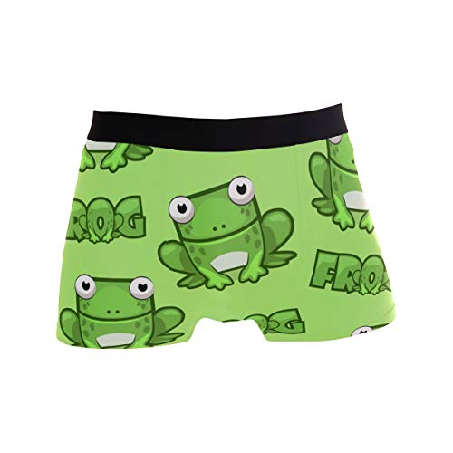 Funny Moose Dog Cat Leopard Men's Underwear Boxer Briefs Breathable, Multi