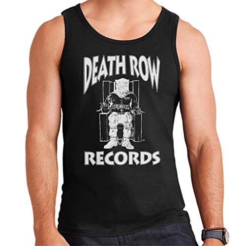 Death Row Records Chair Logo White Men's Vest