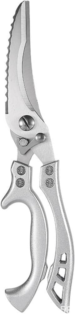 Kitchen Poultry Shears, Heavy Duty Ultra Sharp Scissors Stainless Steel Meat She