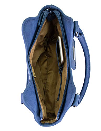MultiSac womens Reflex Tote Shoulder Bag, Denim,One Size