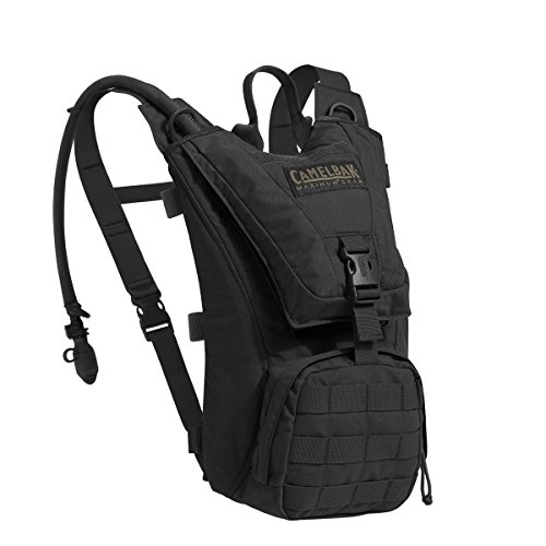 Camelbak Ambush Tactical Hydration Backpack (Black) W/ 3L (100Oz) Mil-Spec Antidote Reservoir #TOP27