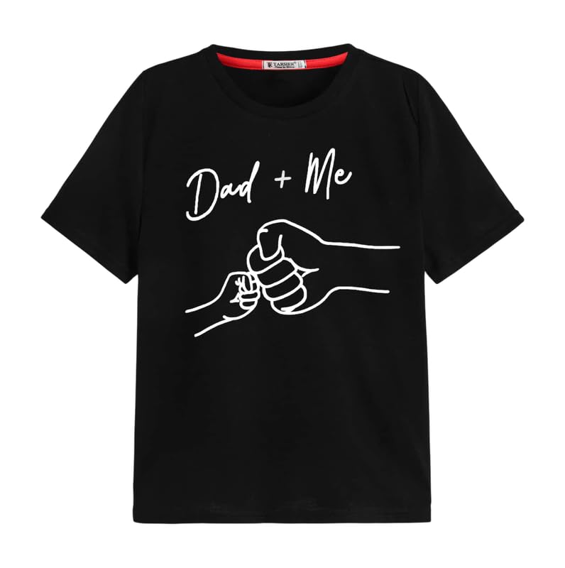 Children’s Short Sleeve T-Shirt | Pure Cotton | Regular Fit | Charcoal Black | Breathable, Soft, Durable & Gentle on Skin | Perfect for Summer & Layering ( 13-14 Years )-image-47