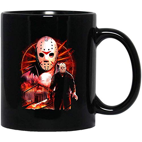 Tazas de Terror Jason Voorhees Película de Halloween Viernes Películas 13ª Slasher Café o té
