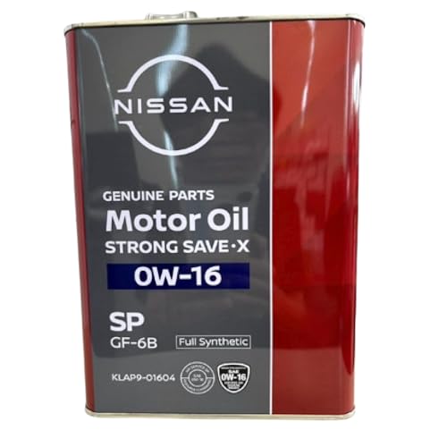 新品　Nissan Motor Oil Strong Save:X 0W-16 NISSAN GENUINE ENGINE OIL STRONG SAVE X “ECO” SN “OW-16