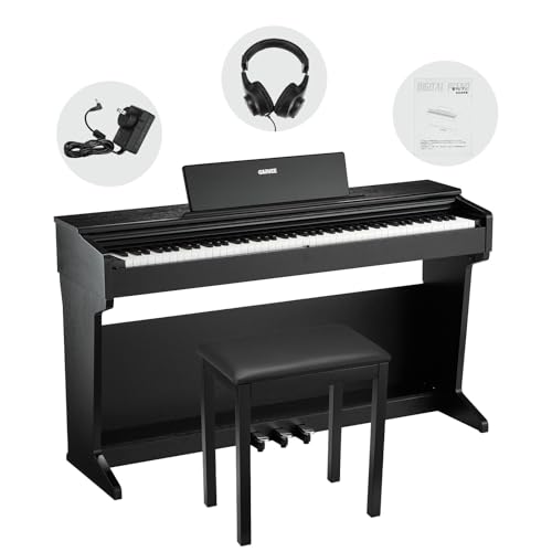 Amazon | ガービー(Garvee) 電子ピアノ ハンマーアクション 88鍵盤 