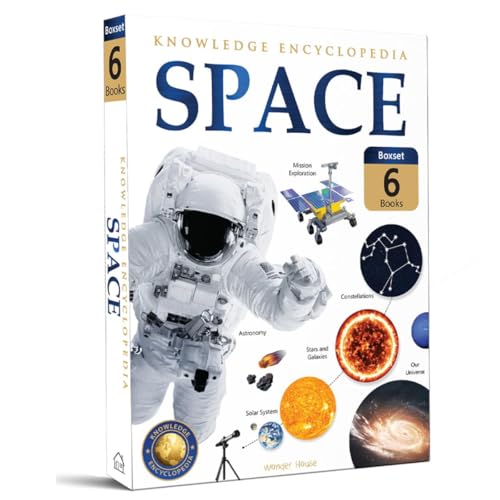 Space - Collection of 6 Books: Knowledge Encyclopedia For Childre...
