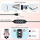 10 Zoll LED Ringlicht mit 61 Zoll Stativständer & Handyhalter, Dimmbare Tischringlicht Handystativhalter mit Ringleuchte für YouTube, Videoaufnahmen, Selfie, Live-Stream, Makeup Fotografie