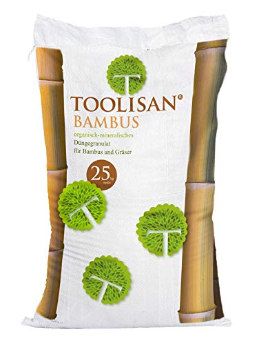 Preisvergleich Produktbild Bambusdünger TOOLISAN mit Langzeitwirkung (25 kg Sack)