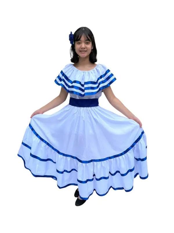 Nicaragua Traditional Women Fiesta Dress2