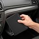 RSAquar Fahrzeugschein und Versicherungsmappe Hülle – Kompakte Auto-Dokumententasche aus PU-Leder für Handschuhfach – Halter für Zulassung, Versicherung & Führerschein (Schwarz)