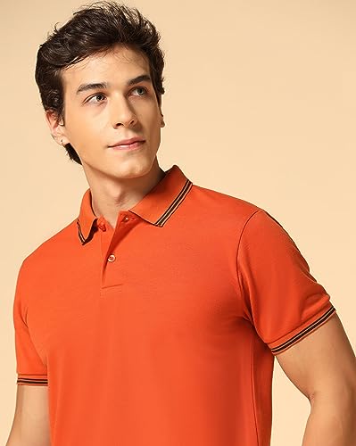 Image of INKKR Men's Solid Polo Collared Neck Stylish T-Shirt Combo