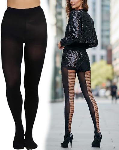 Image of ToBeInStyle Women's Large Mesh Fishnet Patterned Pantyhose Tights