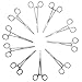 G.S 10 Assorted Kelly Locking HEMOSTAT Forceps 5.5" Ideal for All Types of Hobby and First AID KIT Best Quality