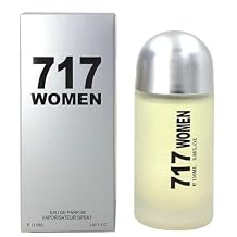 717 Women Eau De Perfume, 3.4 OZ. Floral Woody Musk fragrance for women.