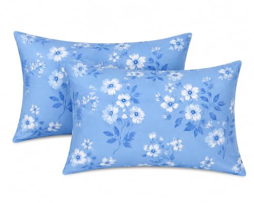 Image of Microfiber Pillow Cover 17x27 Inch (Pack of 2) | Soft & Durable | Ideal for Bed & Sofa Miny Tiny