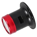 CLISPEED Lente d'ingrandimento versatile con ingrandimento 10x, design ergonomico, materiali in alluminio e vetro, per riparazione orologi e lavori di incisione in miniatura