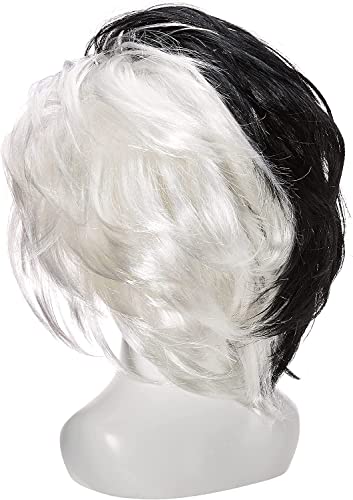 Rubie's Costume Ms. Spot Wig, Black,white
