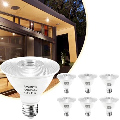 PAR30 Short Neck LED Bulb 2700K 11W Dimmable E26