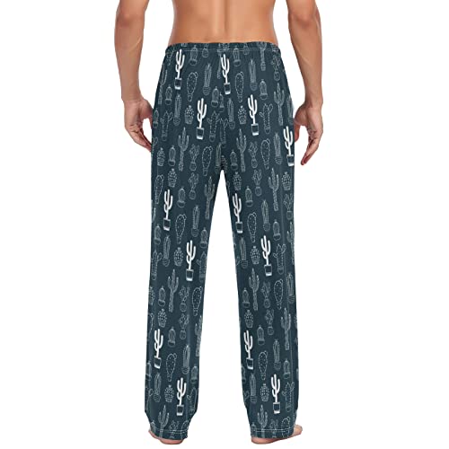 Ollabaky Pajama Pants for Men PJs Bottoms Sleepwear Lounge Pants with Pockets2