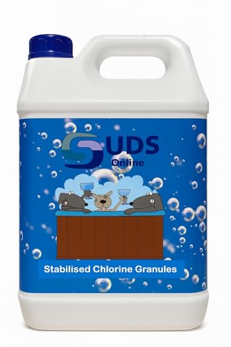 SUDS-ONLINE 5KG Stabalised Chlorine Granules - Swimming Pool Chemicals & Spa