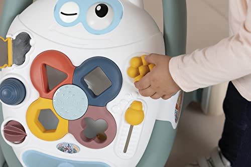 Smoby Toys - Little Smoby Lauflernwagen ab 1 Jahr - 3-in-1-Lauflernhilfe mit Laufwagen, Activity-Board & Puppenwagen für Babys und Kleinkinder ab 12 Monaten