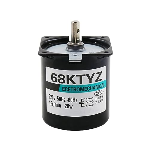 Moteur à engrenages réversible et synchrone 68KTYZ basse vitesse