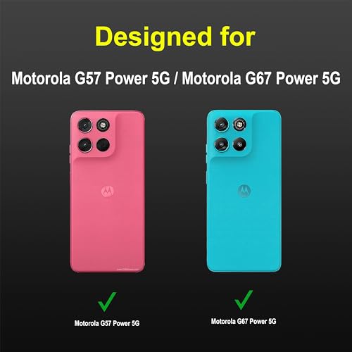 Image of amazon basics Back Case Cover for Motorola G57 Power 5G | Compatible for Motorola G57 Power 5G Back Cover | Liquid Silicon Magic Case with Camera Protection | Black