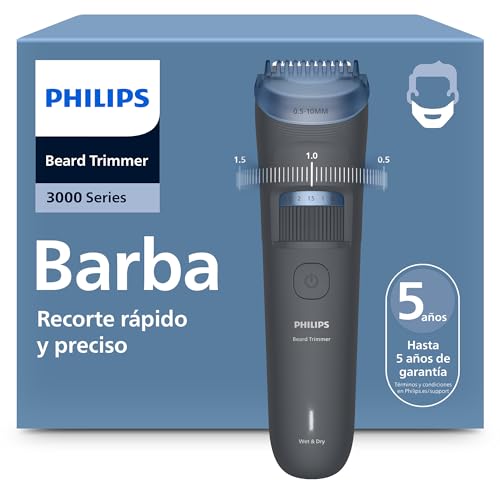 Philips Recortadora de Barba Serie 3000 BT3619/15