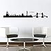 Decorazioni per la casa Adesivi murali arte Adesivi murali skyline di Londra Adesivi murali moderni rimovibili in vinile Murale Soggiorno Camera da letto 28X173CM