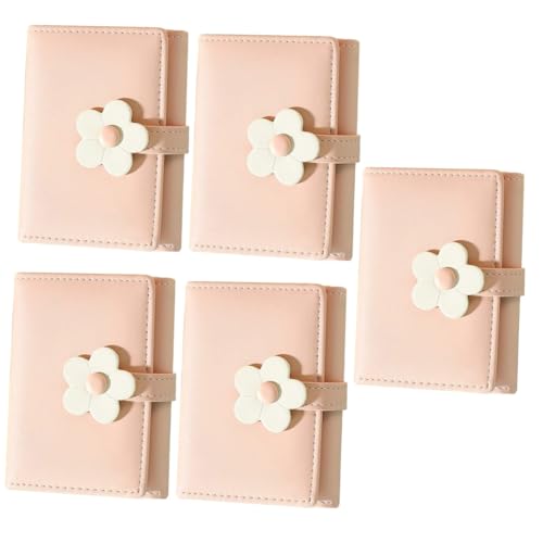 Porte-monnaie floral LIFKOME : lot de 5 mini portefeuilles compacts pour étudiants