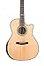 Cort Grand Regal Series Acoustic-Electric Guitar, Natural Glossy (GAPFBEVELNAT)