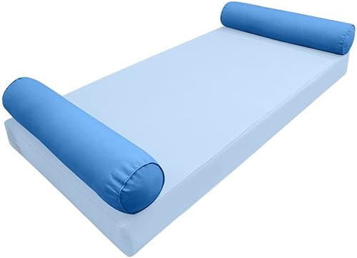 DBM IMPORTS *Cover ONLY* Style5 Crib Size 26" x 8" Piped Trim Bolster Pillow SlipCover AD102