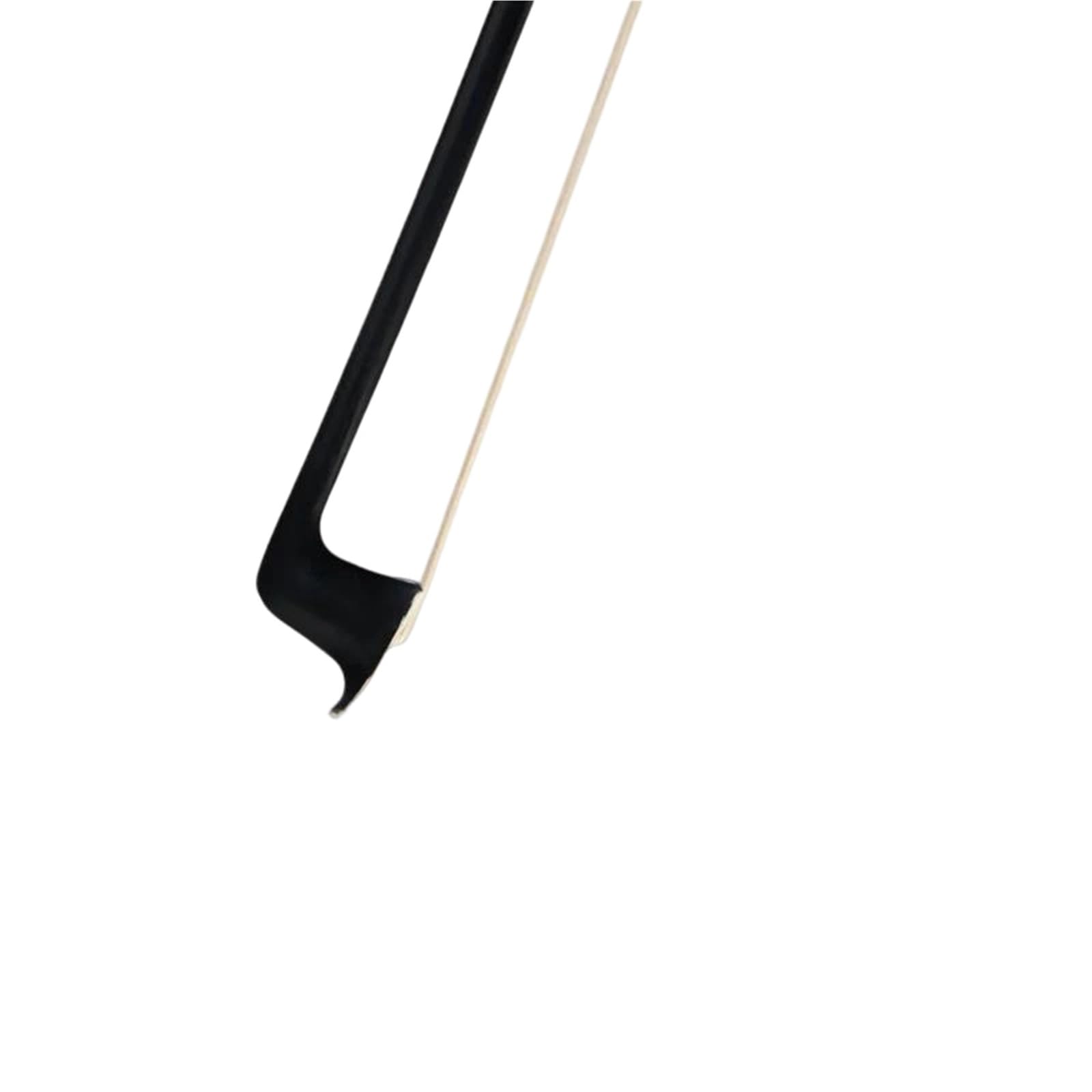 Arco Profesional De Violín 10 Uds Fuerte Profesional Negro Fibra De Carbono 4/4 3/4 1/2 1/4 Arco Violín Ébano Blanco Horesehair Cola Caballo(1-4)