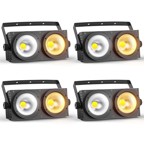 Opzioni di Controllo : COB luce da palcoscenico ha diverse modalità, tra cui DMX, Auto, Attivazione sonora e Master-Slave. Con DMX, puoi controllare più luci contemporaneamente. Professionisti e amatori possono facilmente creare effetti di luce sorprendenti