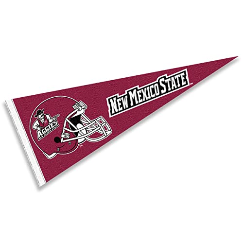 New Mexico State Aggies Football Helmet Pennant