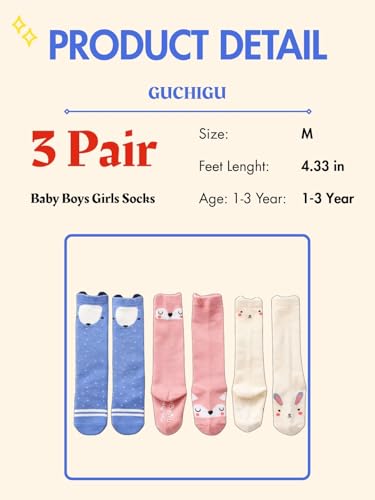 Image of Socks for 1-3 Years Kids, Boys & Girls
