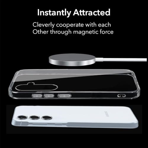 Image of XIVY Crystal Clear Hard Case Cover for Samsung Galaxy A35 5G - Ultra Hybrid Transparent Shockproof Back Cover with Anti-Yellow | Camera Protective Case