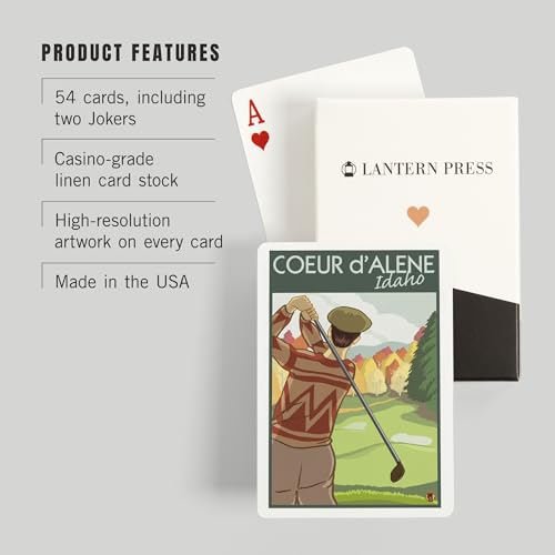 Lantern Press Baraja de Póker 52 Cartas para Adultos miniatura 3