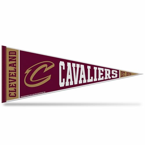 Image of Rico Industries NBA Basketball 12 inch x 30 inch Felt Wall Decor Pennant - Great for Home /Bed Room /Man Cave Decor