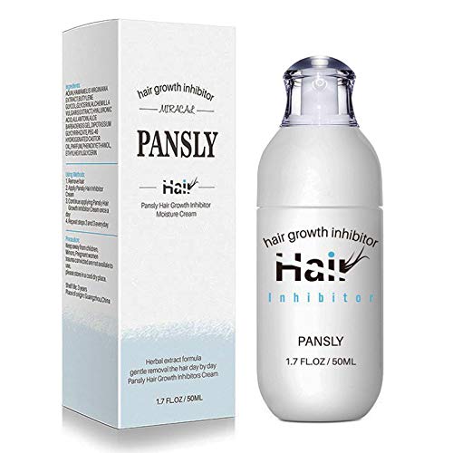 Hair Growth Inhibitor and Moisturizer Cream, Stop Facial Body Leg Hair Growth for Women Men, Non-Irritating Painless Hair Removal Inhibitor for Armpit, Keep Your Skin Smooth and Moisturizing
