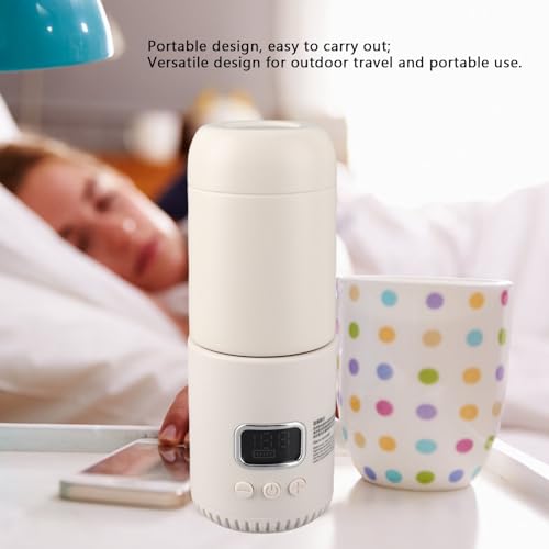 Hervidor Eléctrico Portátil Inalámbrico 400ml para Viaje miniatura 4