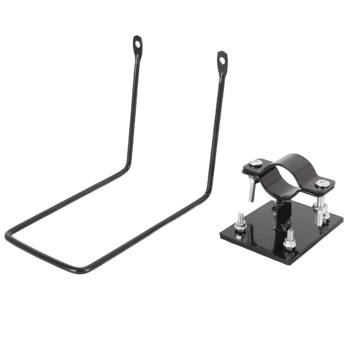 Alide Supporto Per Fissaggio Cestino Bici, Telaio Di Supporto Per Cestino Anteriore Auto, Telaio in Ferro, Lamiera Di Ferro Per Scooter E Bici Elettriche